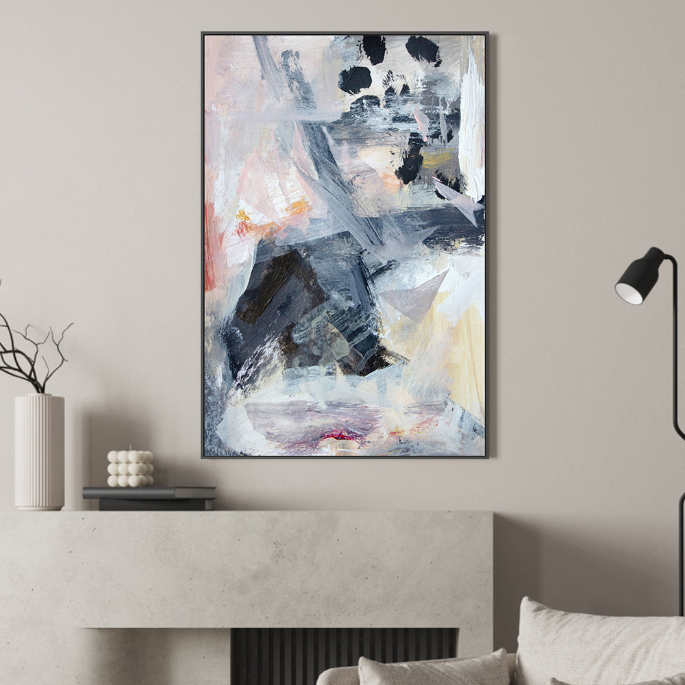 wall-art-print-canvas-poster-framed-Layers and Shapes , By Hope Bainbridge-2