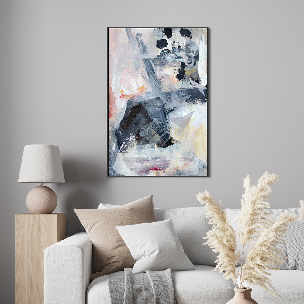 wall-art-print-canvas-poster-framed-Layers and Shapes , By Hope Bainbridge-7