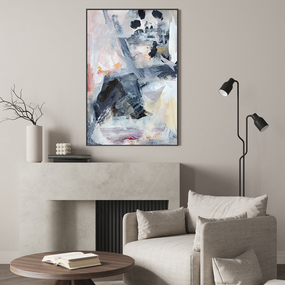 wall-art-print-canvas-poster-framed-Layers and Shapes , By Hope Bainbridge-8