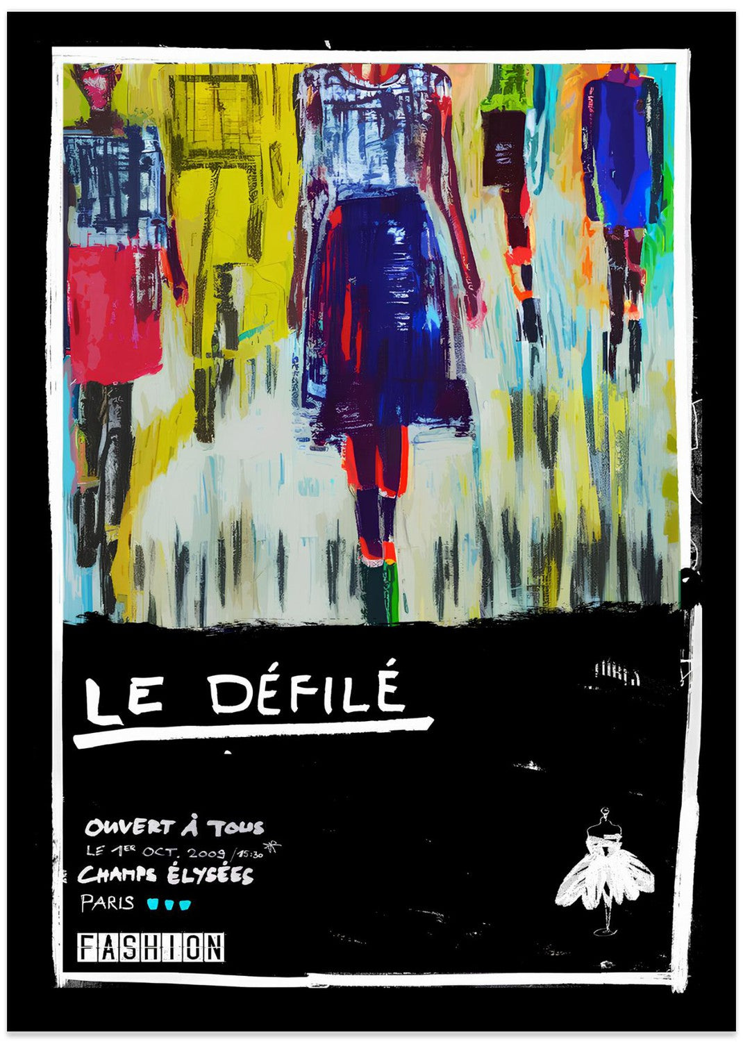 wall-art-print-canvas-poster-framed-Le Défilé , By Stefan Bammert-1