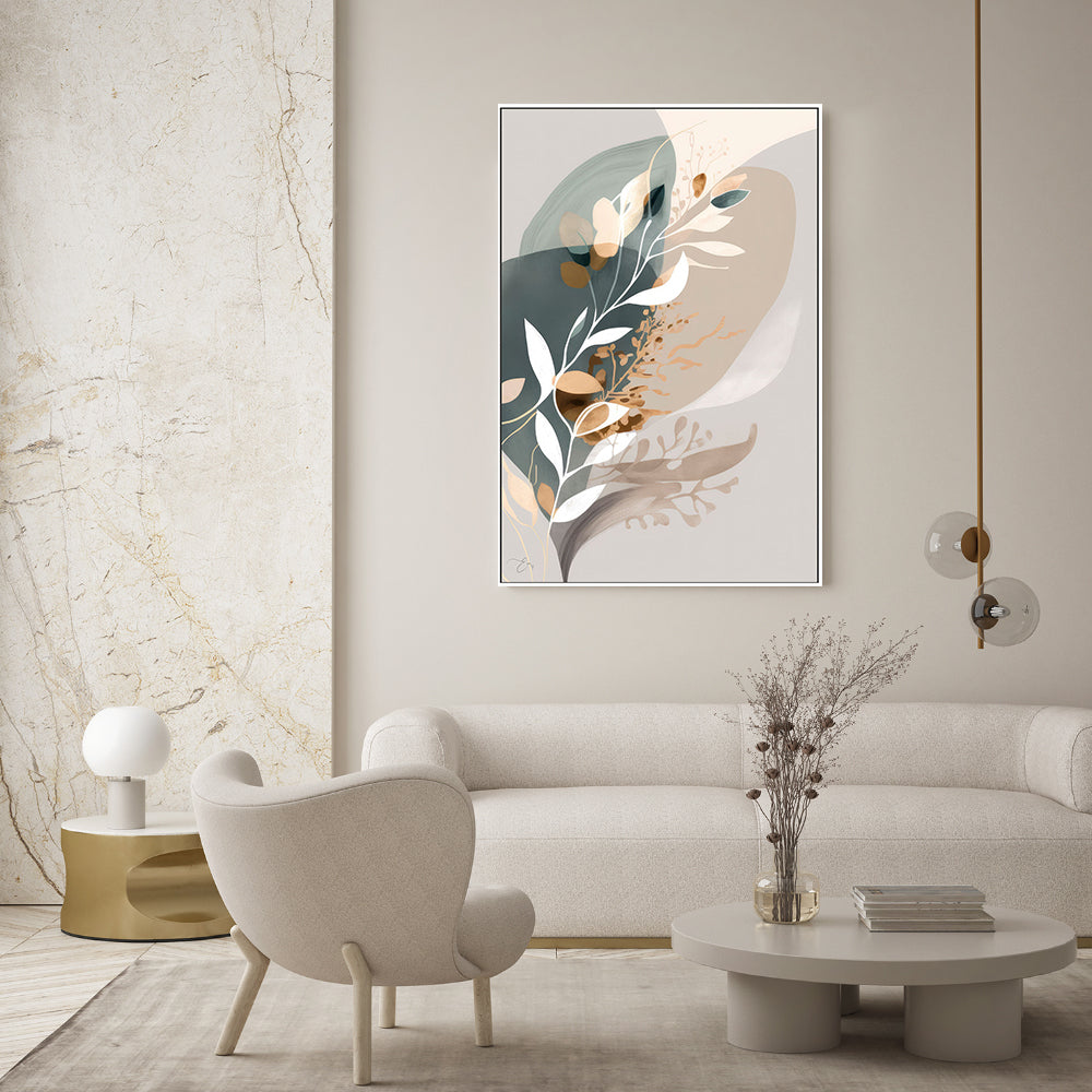 wall-art-print-canvas-poster-framed-Leaves Of Grace , By Bella Eve-GIOIA-WALL-ART