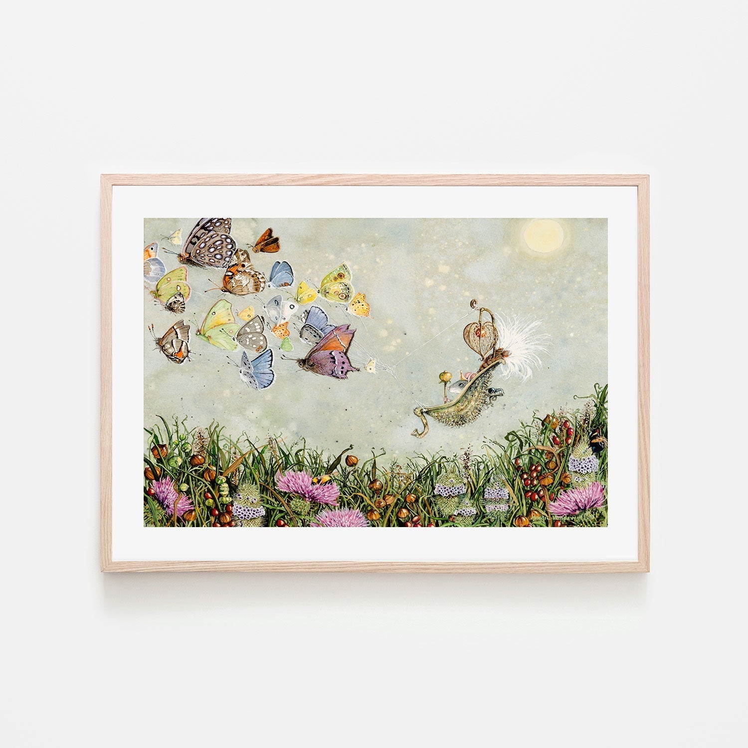 wall-art-print-canvas-poster-framed-Leaving the Summer Palace , By Maggie Vandewalle-GIOIA-WALL-ART