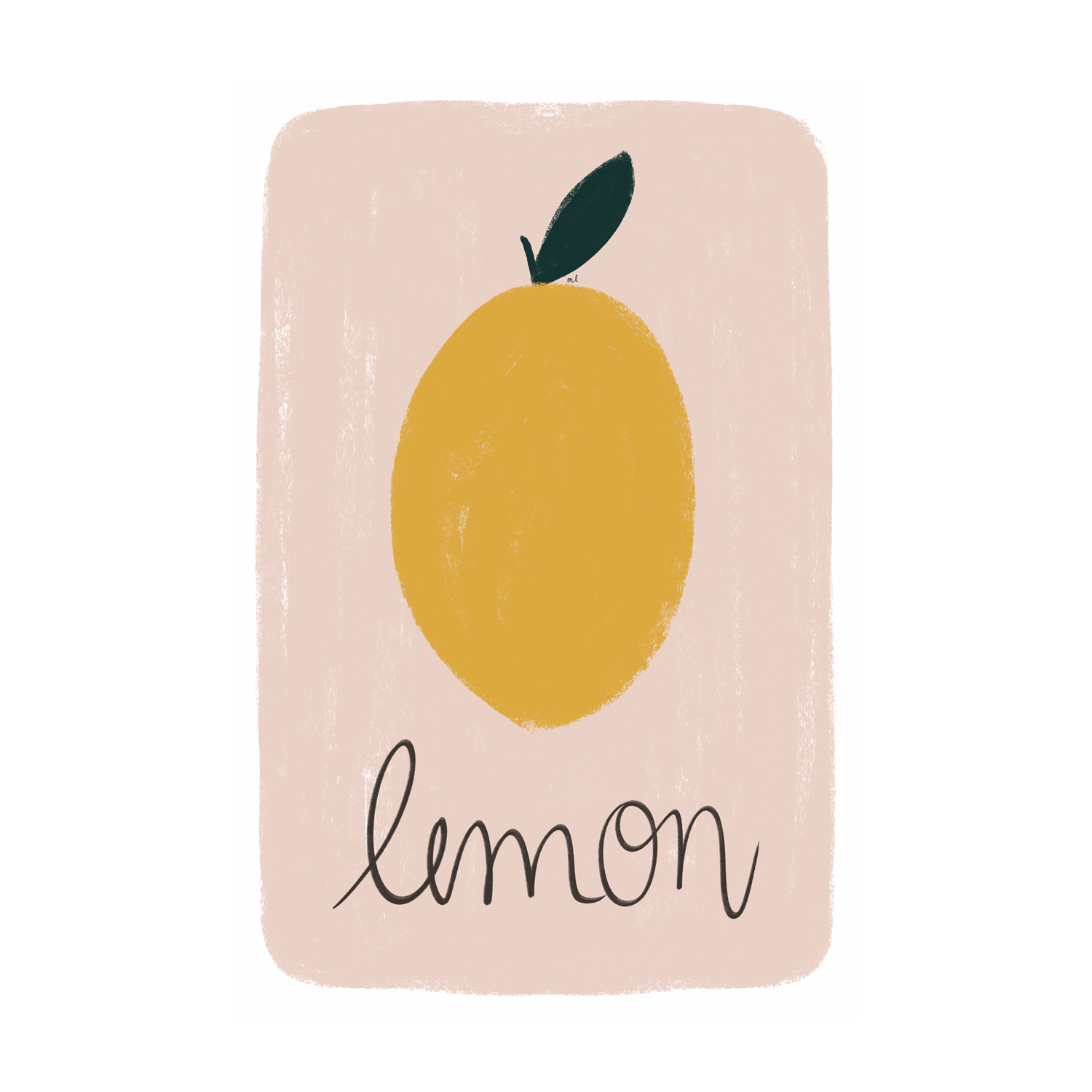 wall-art-print-canvas-poster-framed-Lemon , By Menina Lisboa-1