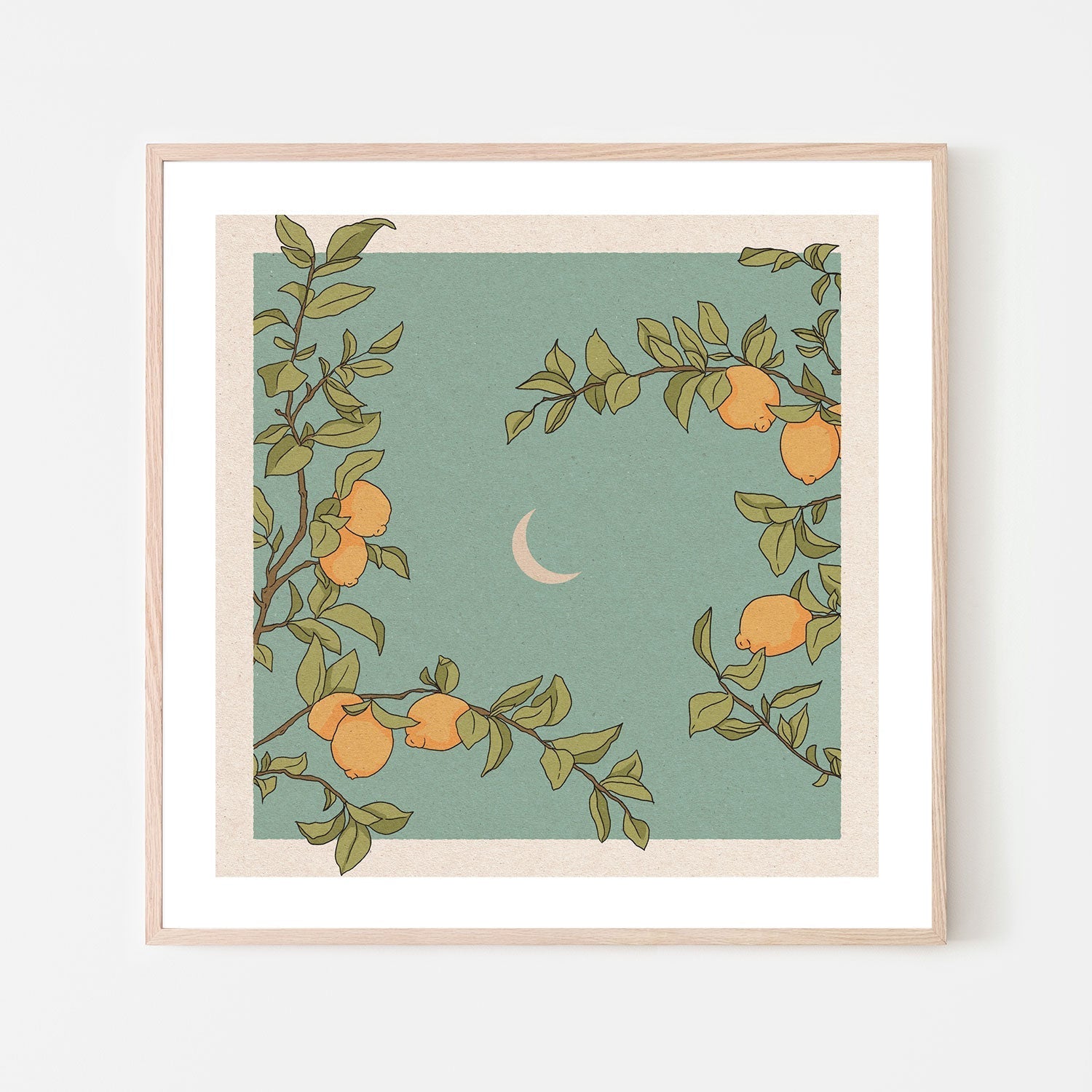 wall-art-print-canvas-poster-framed-Lemon Tree Plant , By Cai & Jo-6