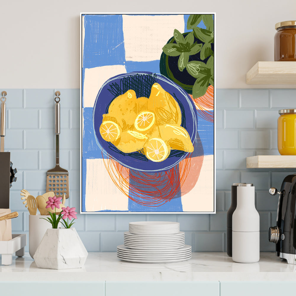 wall-art-print-canvas-poster-framed-Lemonade , By Gigi Rosado-GIOIA-WALL-ART