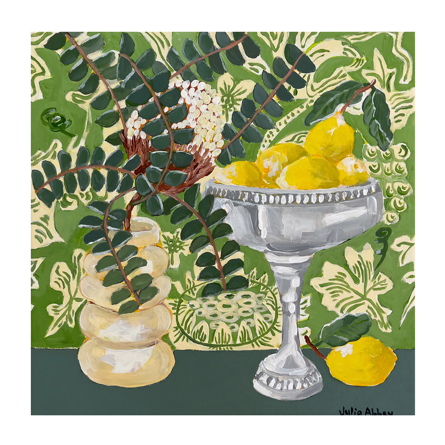 wall-art-print-canvas-poster-framed-Lemons , By Julia Abbey-1