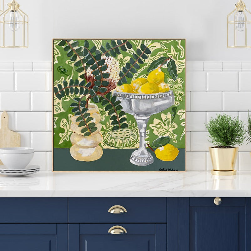 wall-art-print-canvas-poster-framed-Lemons , By Julia Abbey-2