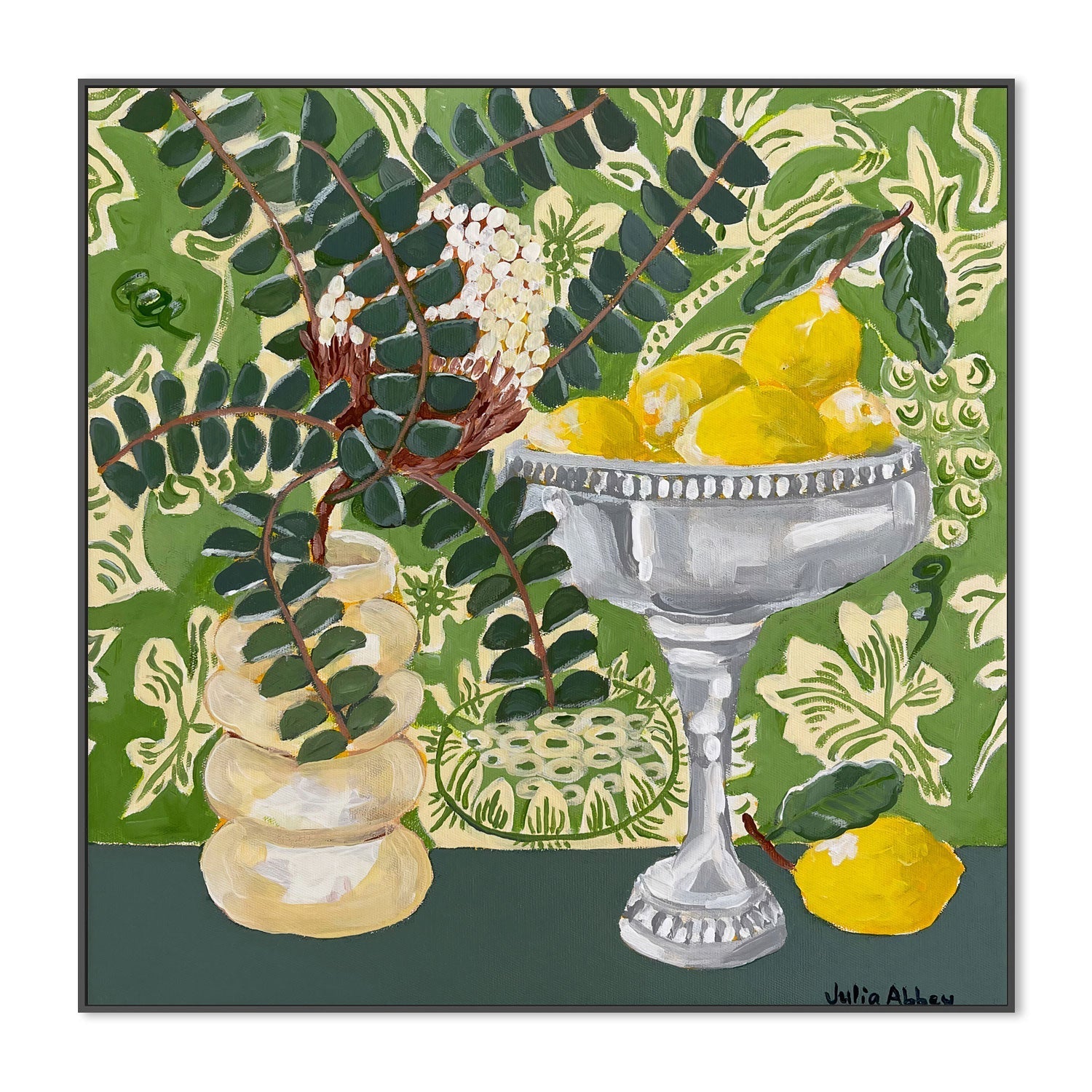 wall-art-print-canvas-poster-framed-Lemons , By Julia Abbey-3