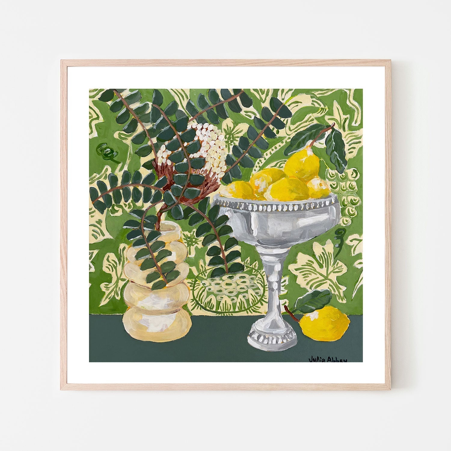 wall-art-print-canvas-poster-framed-Lemons , By Julia Abbey-6