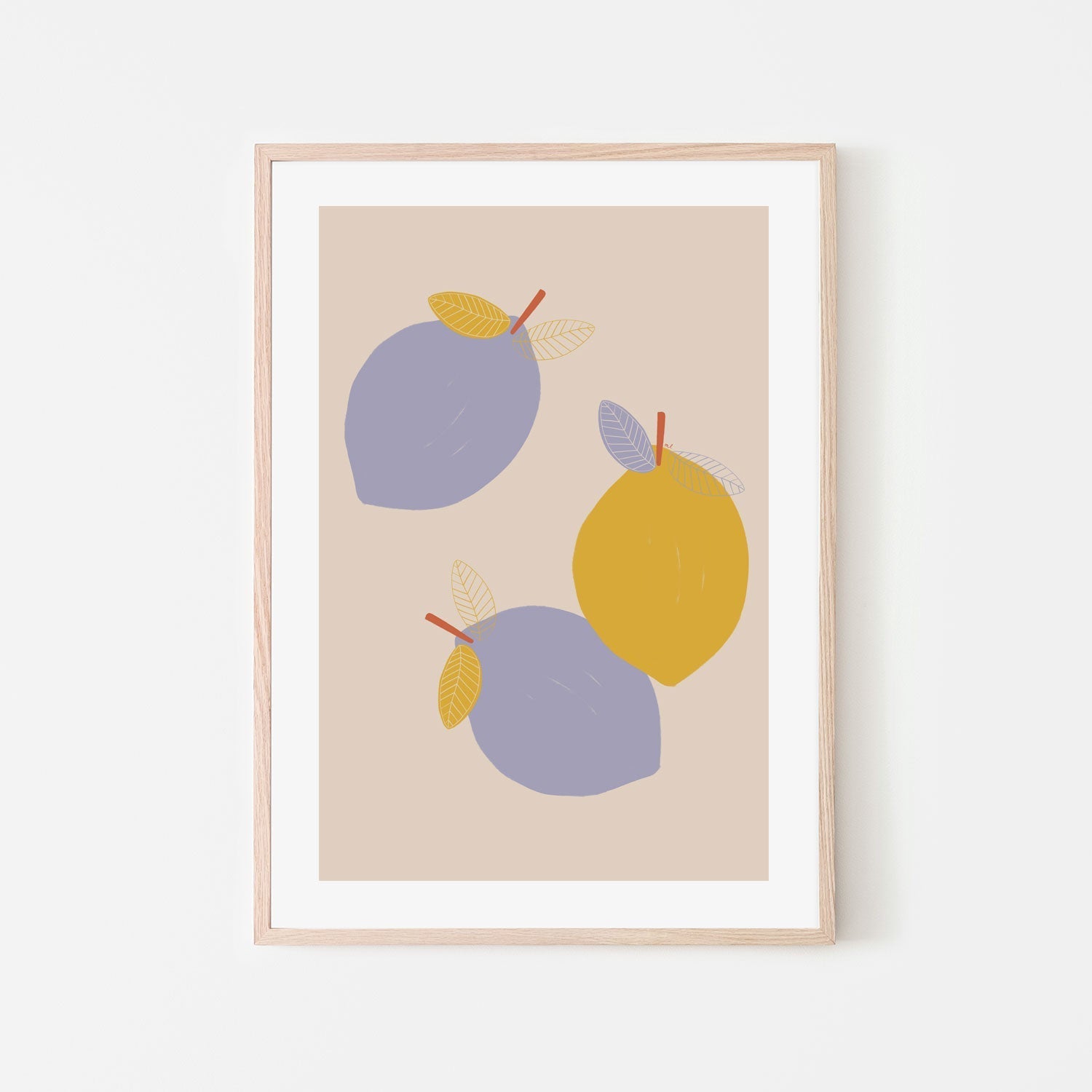 wall-art-print-canvas-poster-framed-Lemons , By Menina Lisboa-6