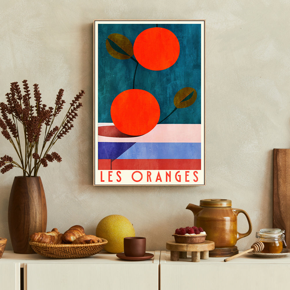 wall-art-print-canvas-poster-framed-Les Oranges , By Bo Anderson-2