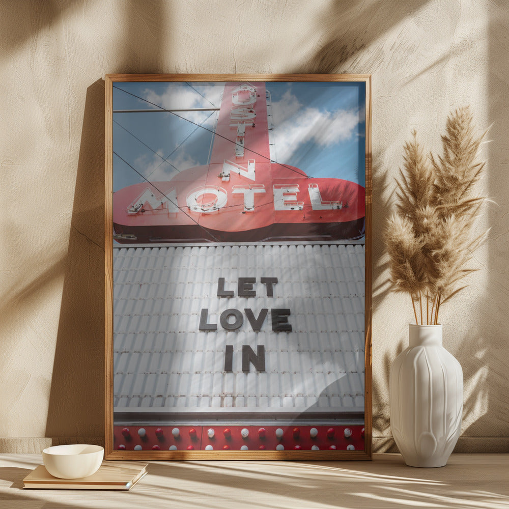 wall-art-print-canvas-poster-framed-Let Love In , By Bethany Young-2