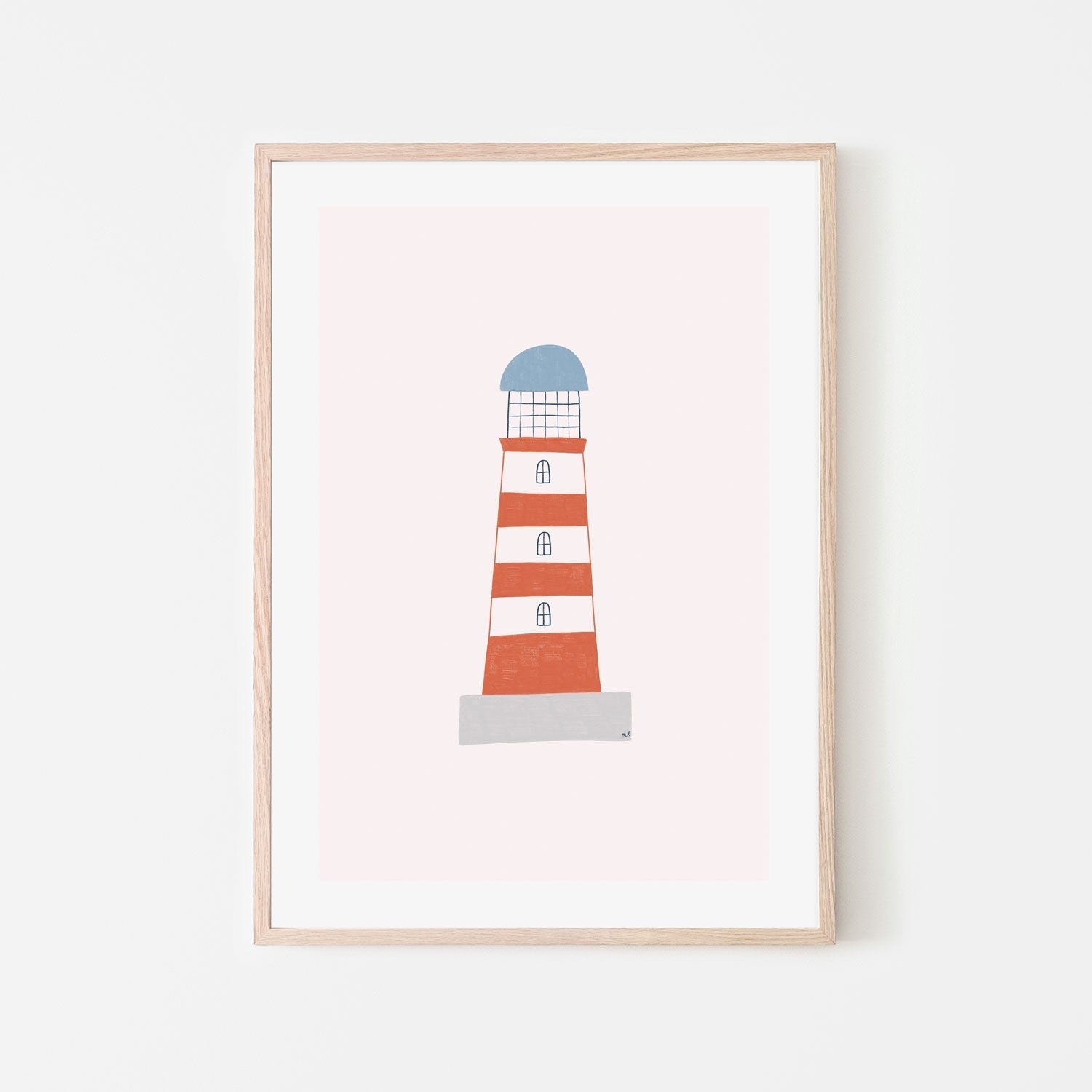 wall-art-print-canvas-poster-framed-Lighthouse , By Menina Lisboa-6