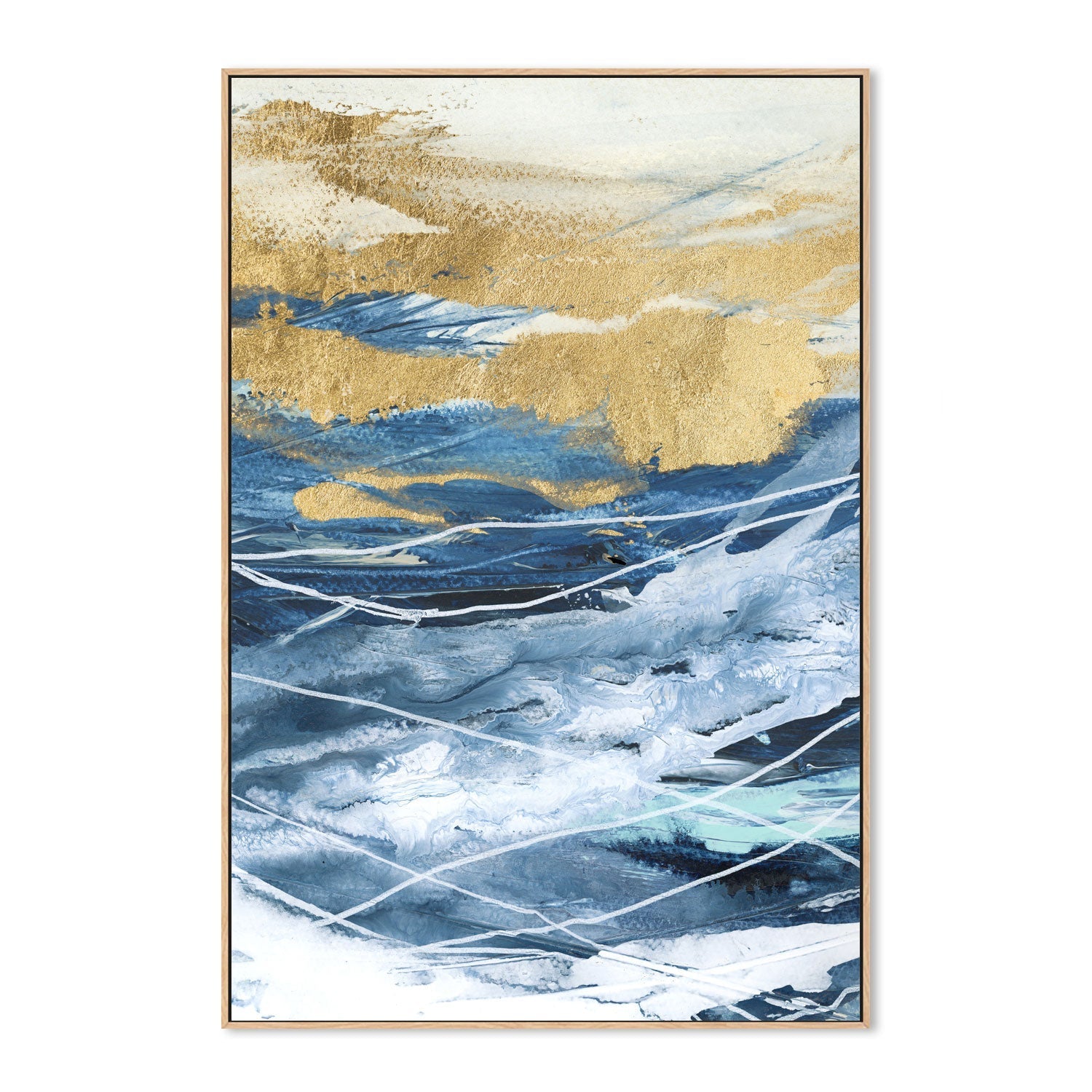 wall-art-print-canvas-poster-framed-Like A Storm, Style B , By Nina Blue-4