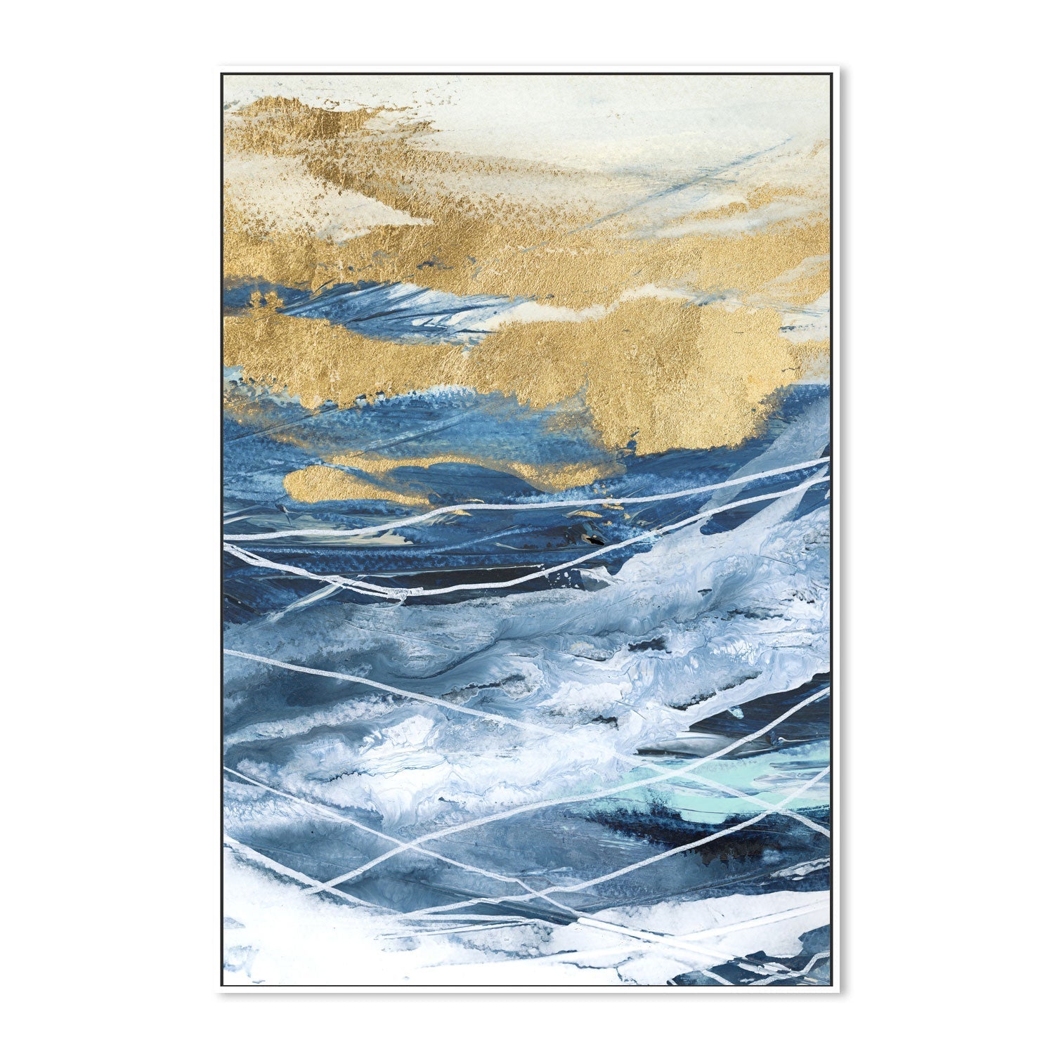 wall-art-print-canvas-poster-framed-Like A Storm, Style B , By Nina Blue-5