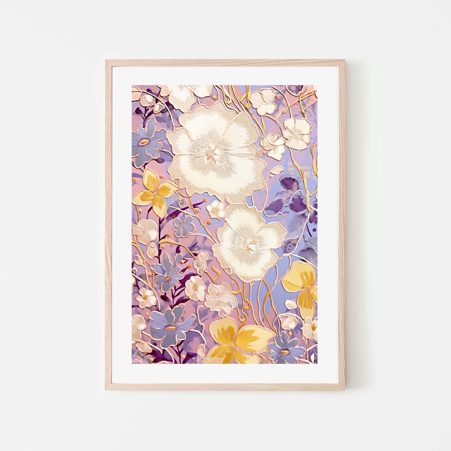 wall-art-print-canvas-poster-framed-Lilac Garden , By Unratio-6