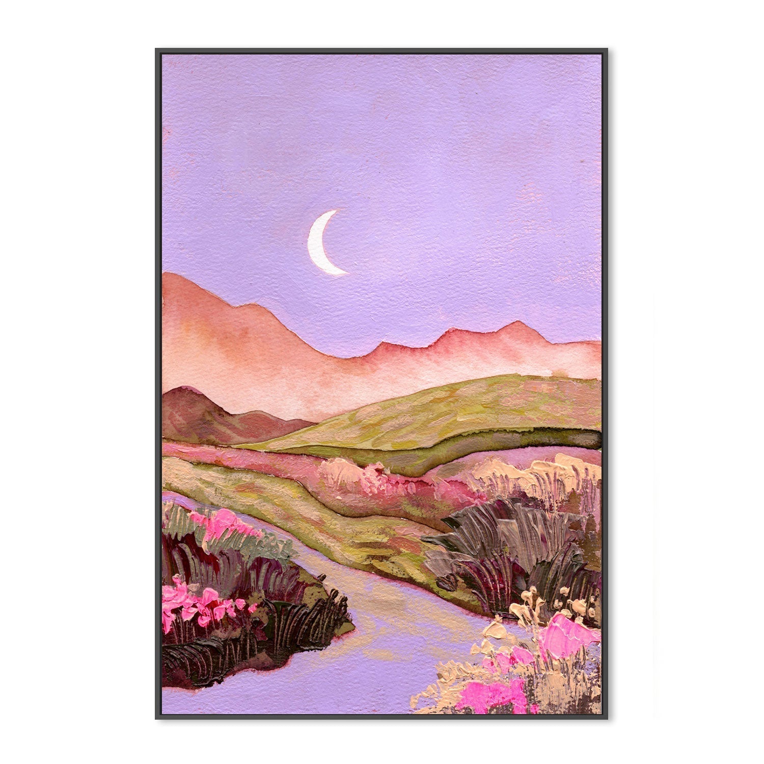 wall-art-print-canvas-poster-framed-Lilac Sky-GIOIA-WALL-ART