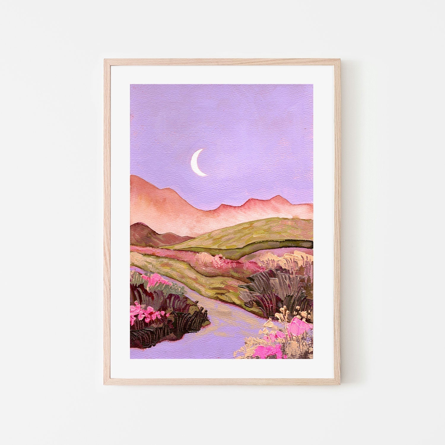 wall-art-print-canvas-poster-framed-Lilac Sky-GIOIA-WALL-ART