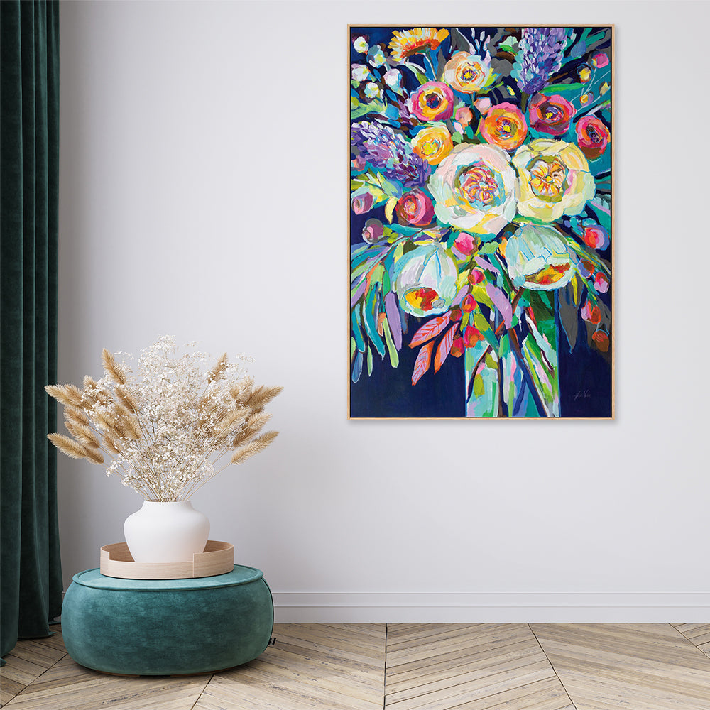 wall-art-print-canvas-poster-framed-Lilys Bouquet-by-Jeanette Vertentes-Gioia Wall Art