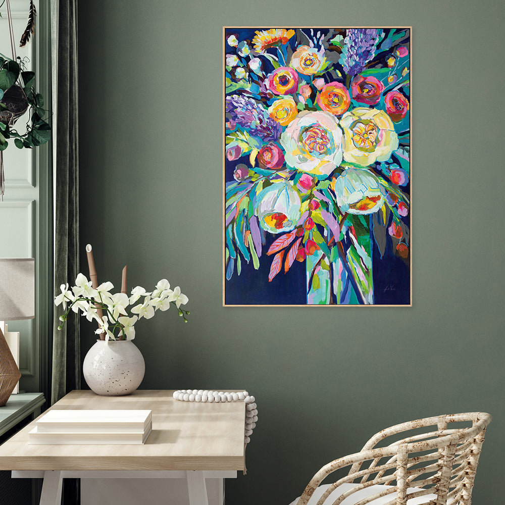 wall-art-print-canvas-poster-framed-Lilys Bouquet-by-Jeanette Vertentes-Gioia Wall Art