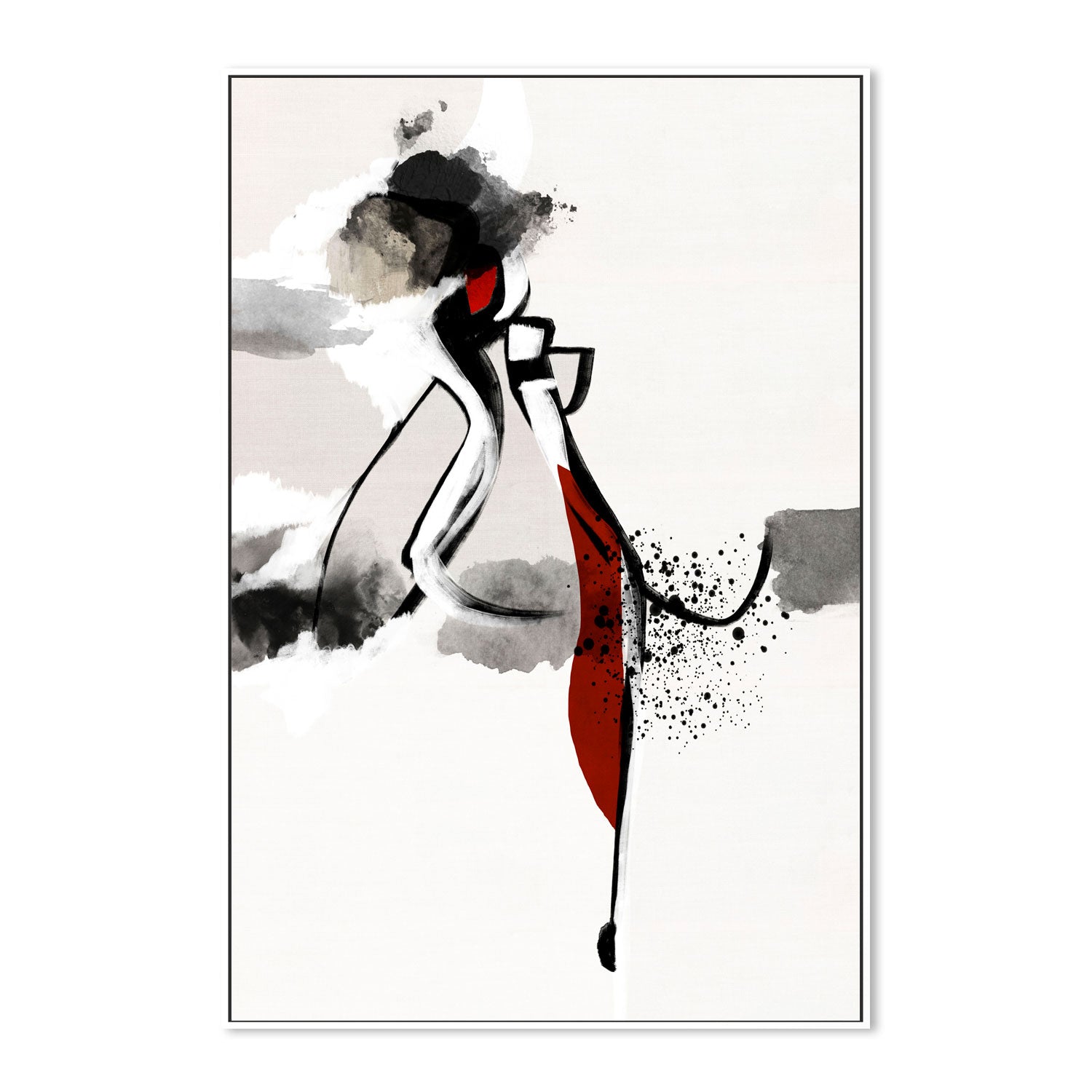 wall-art-print-canvas-poster-framed-Linked, Style A , By Roberto Moro Art-5