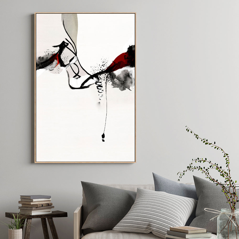 wall-art-print-canvas-poster-framed-Linked, Style B , By Roberto Moro Art-2