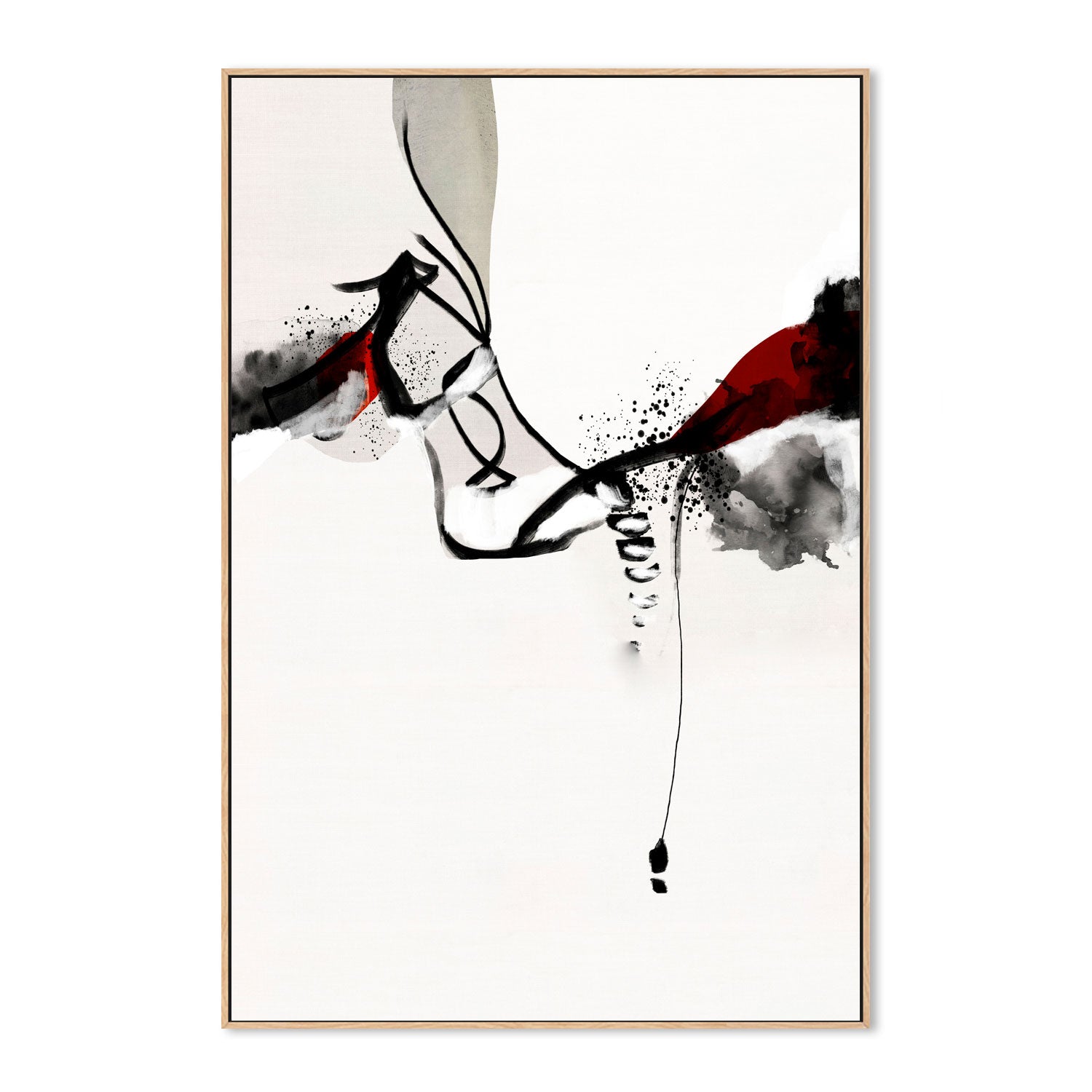 wall-art-print-canvas-poster-framed-Linked, Style B , By Roberto Moro Art-4