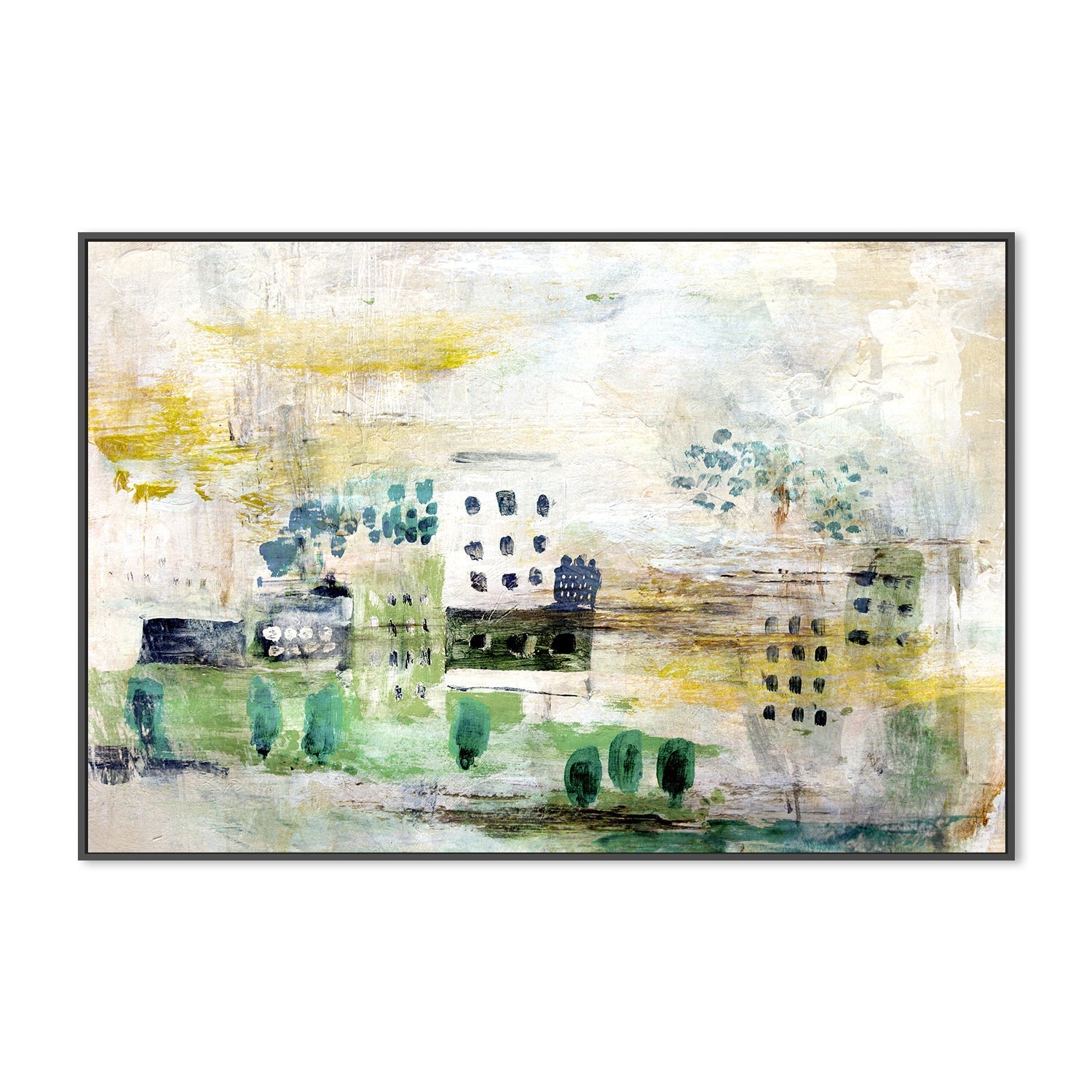 wall-art-print-canvas-poster-framed-Little City, Style A , By Hope Bainbridge-3