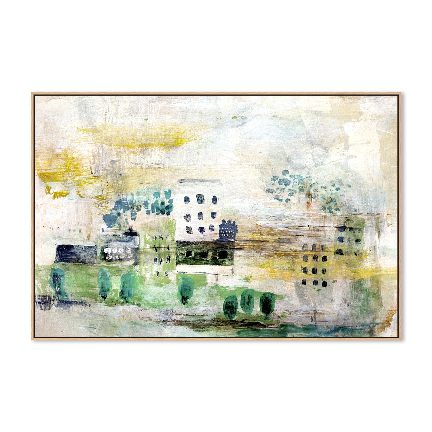 wall-art-print-canvas-poster-framed-Little City, Style A , By Hope Bainbridge-4