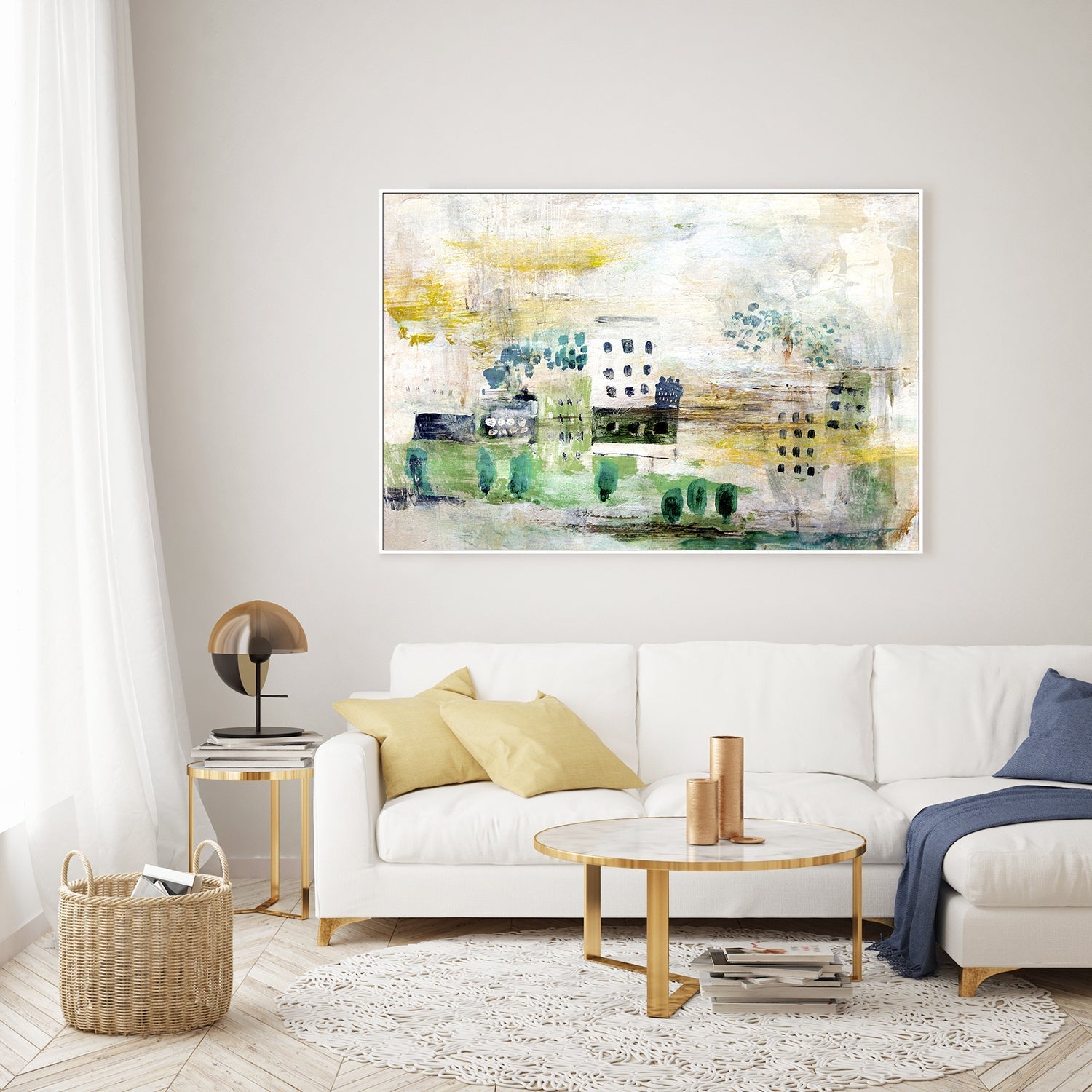 wall-art-print-canvas-poster-framed-Little City, Style A , By Hope Bainbridge-7