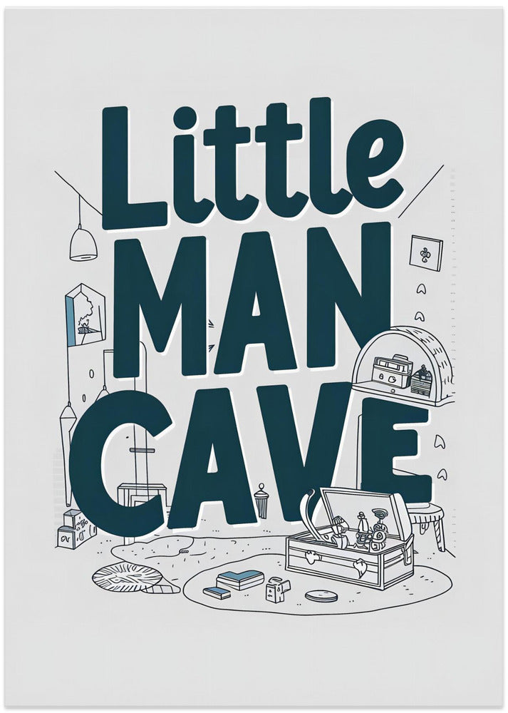 wall-art-print-canvas-poster-framed-Little Man Cave , By Andreas Magnusson-1