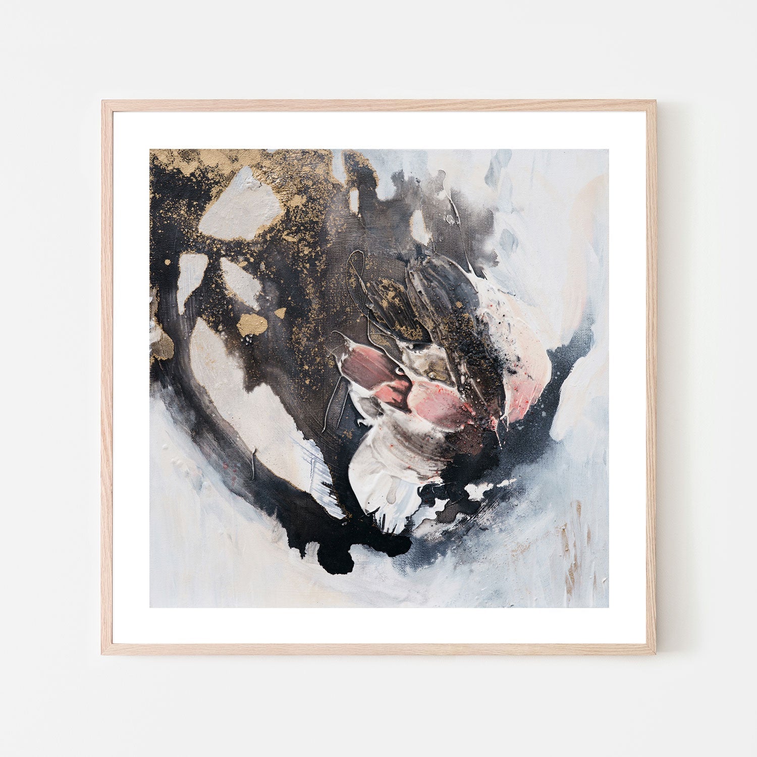 wall-art-print-canvas-poster-framed-Little Rose , By Françoise Wattré-6