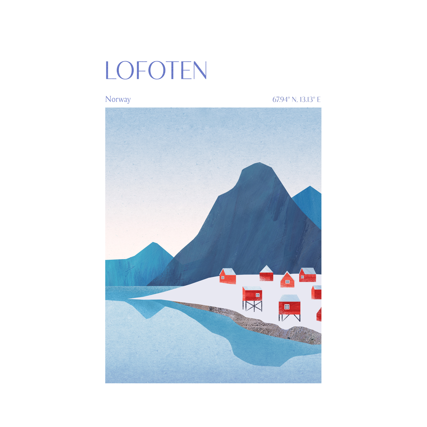 wall-art-print-canvas-poster-framed-Lofoten, Norway , By Long Way Home-GIOIA-WALL-ART