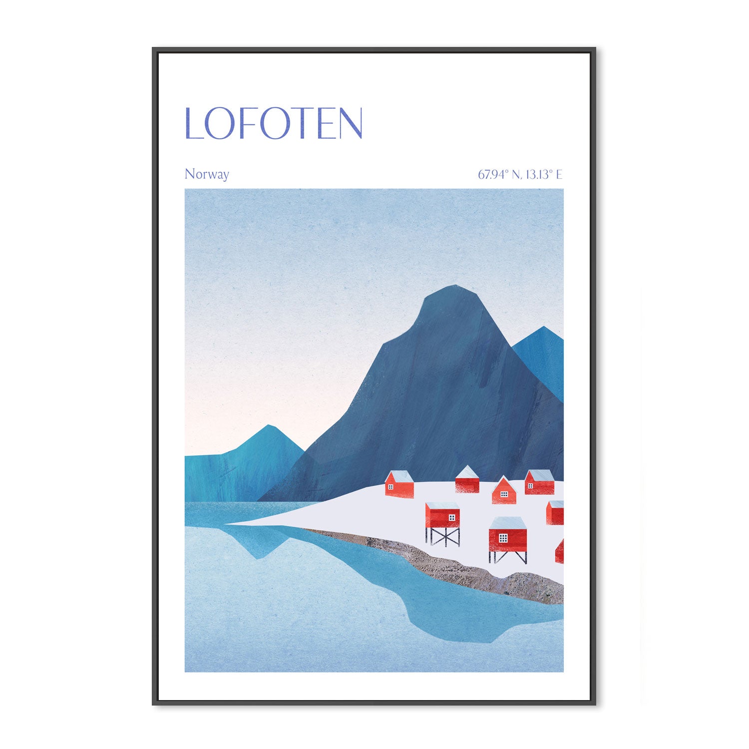 wall-art-print-canvas-poster-framed-Lofoten, Norway , By Long Way Home-GIOIA-WALL-ART