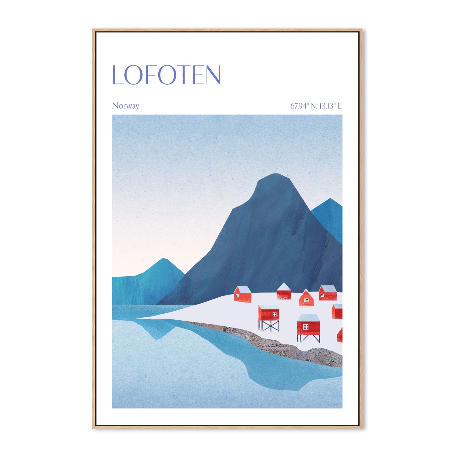 wall-art-print-canvas-poster-framed-Lofoten, Norway , By Long Way Home-GIOIA-WALL-ART