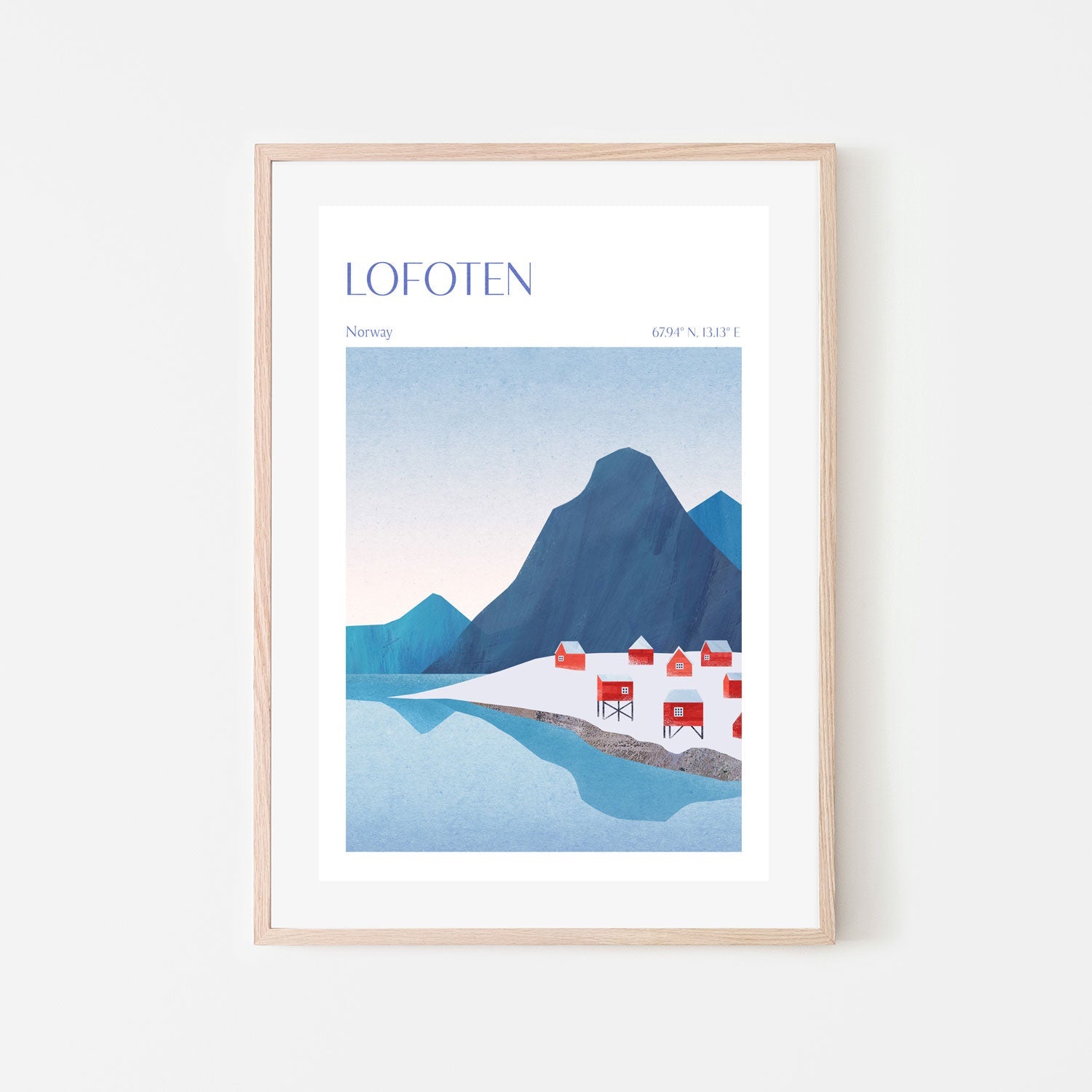 wall-art-print-canvas-poster-framed-Lofoten, Norway , By Long Way Home-GIOIA-WALL-ART