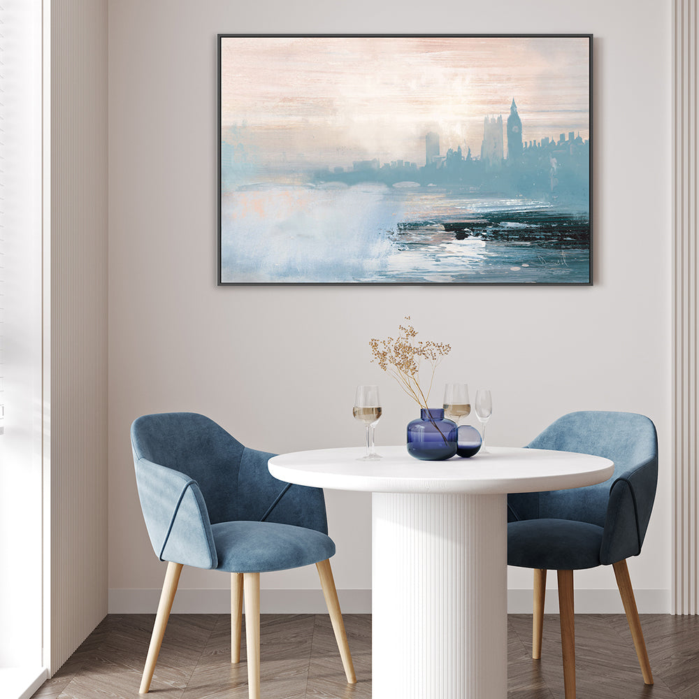 wall-art-print-canvas-poster-framed-London View-by-Dan Hobday-Gioia Wall Art