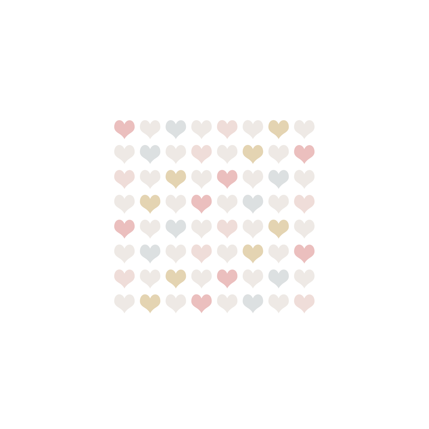 wall-art-print-canvas-poster-framed-Lotsa Hearts , By Leah Straatsma-1