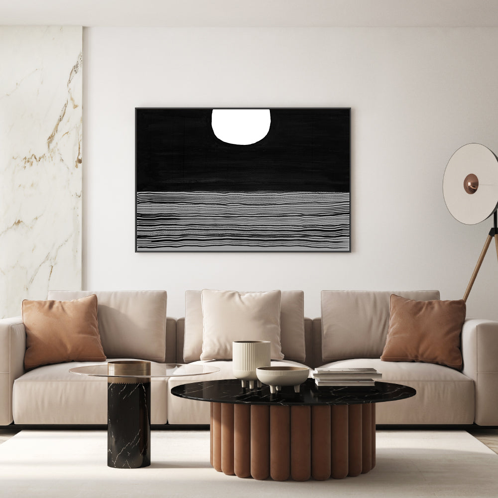 wall-art-print-canvas-poster-framed-Luminous Moon Rising , By Danushka Abeygoda-7