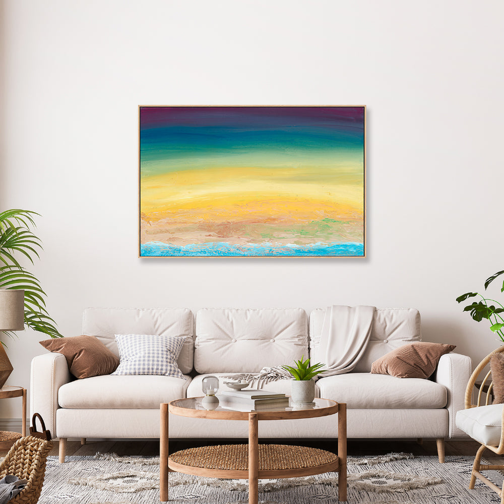 wall-art-print-canvas-poster-framed-Luminous Sunset , By Belinda Stone-GIOIA-WALL-ART