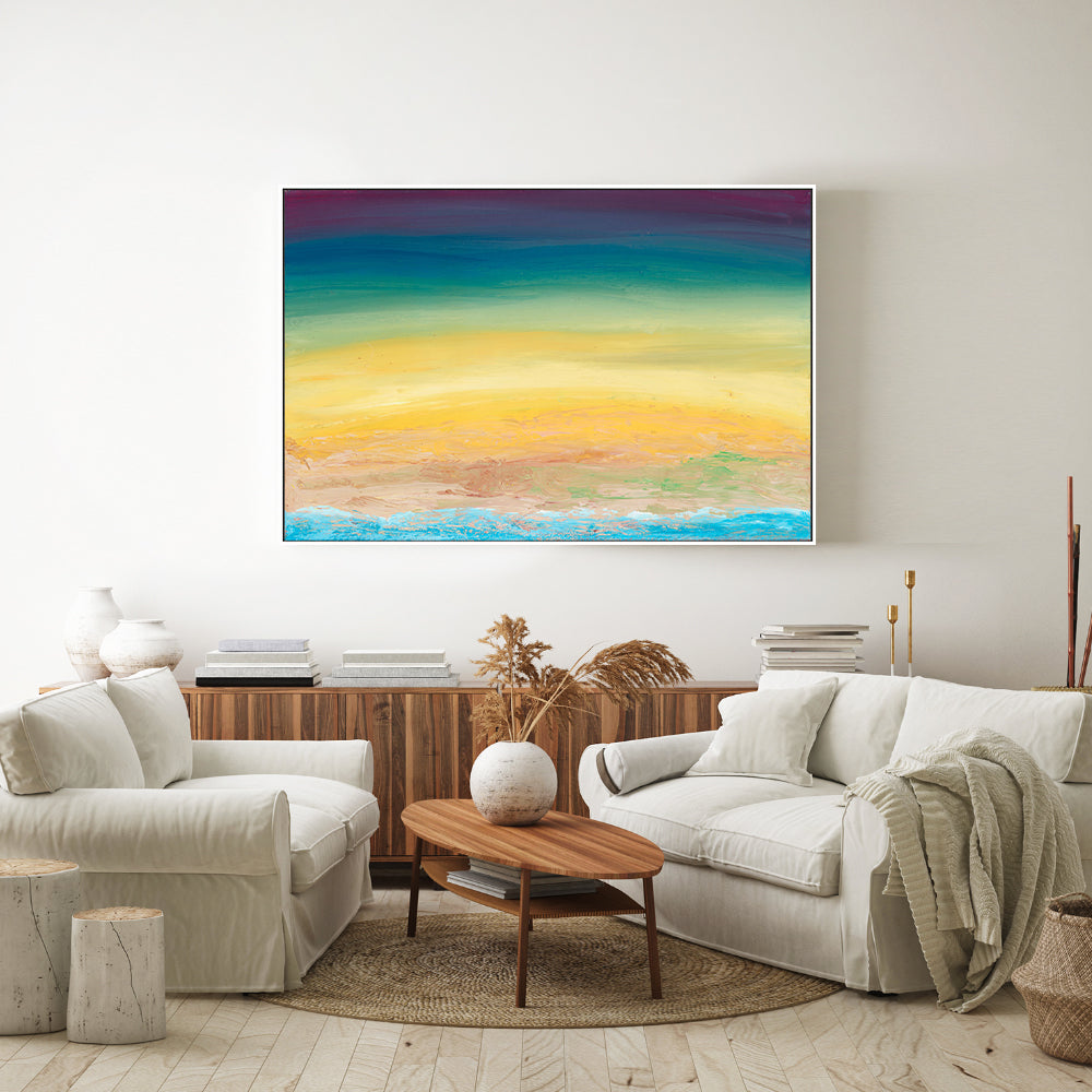 wall-art-print-canvas-poster-framed-Luminous Sunset , By Belinda Stone-GIOIA-WALL-ART