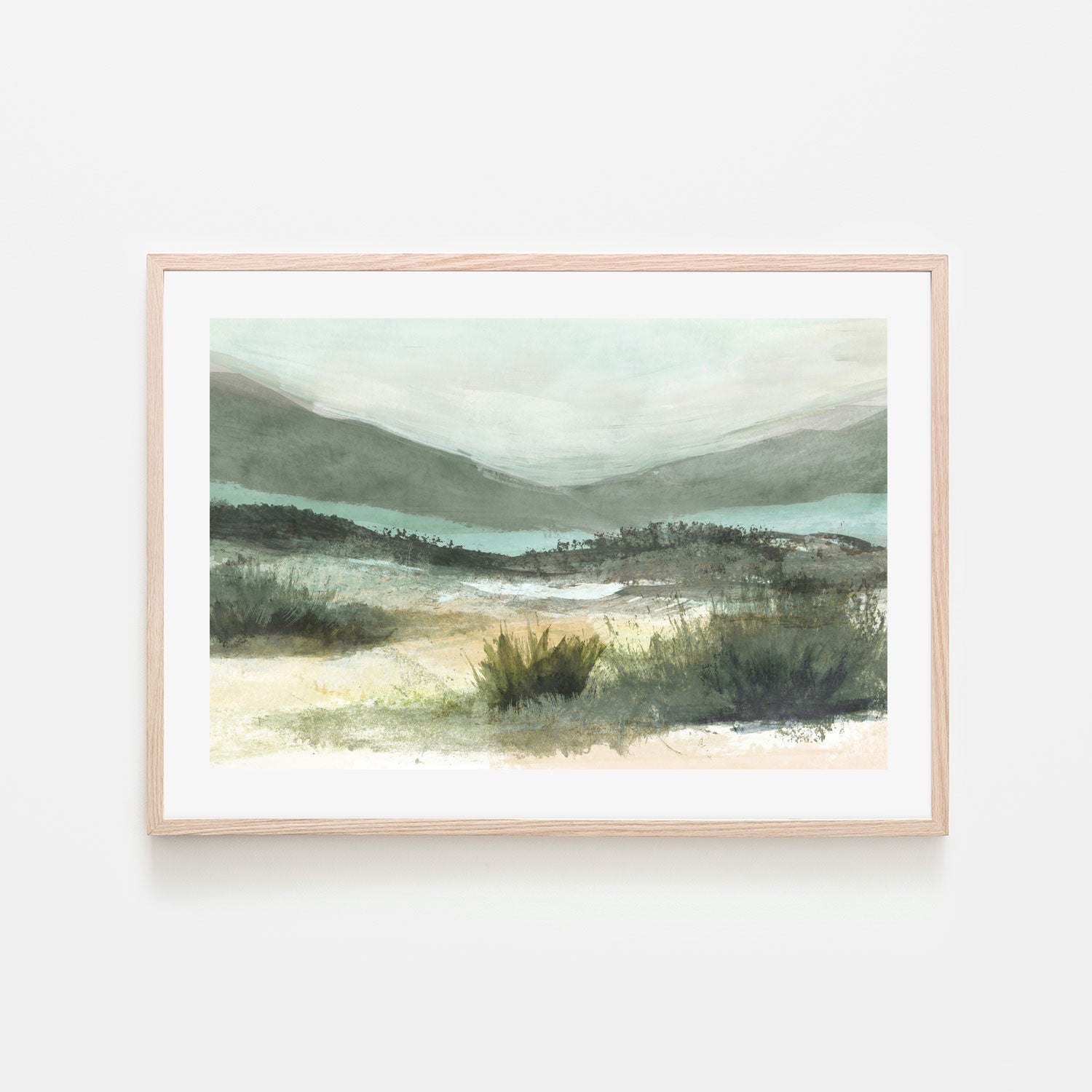 wall-art-print-canvas-poster-framed-Lush Landscape, Style B , By Nina Blue-6