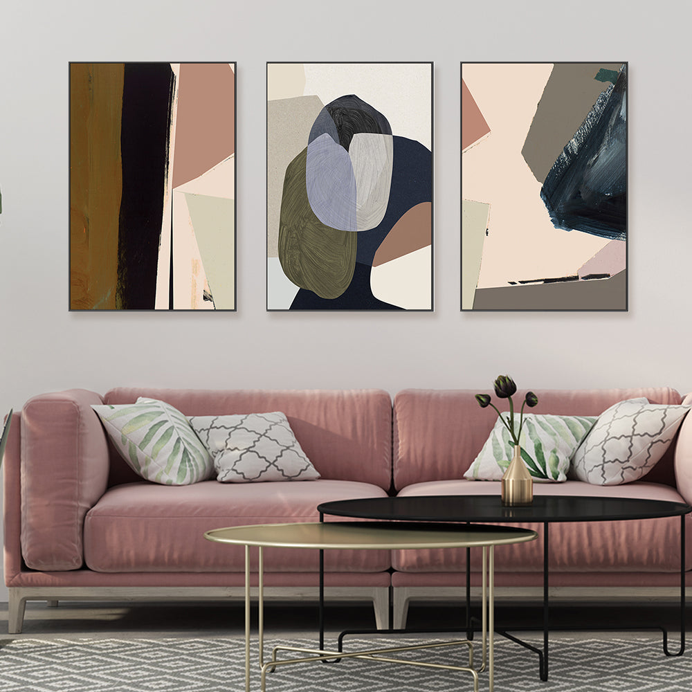 wall-art-print-canvas-poster-framed-Luxed Things, Set of 3 , By Dan Hobday, Exclusive To Gioia-by-Dan Hobday Artwork Exclusive To Gioia-Gioia Wall Art