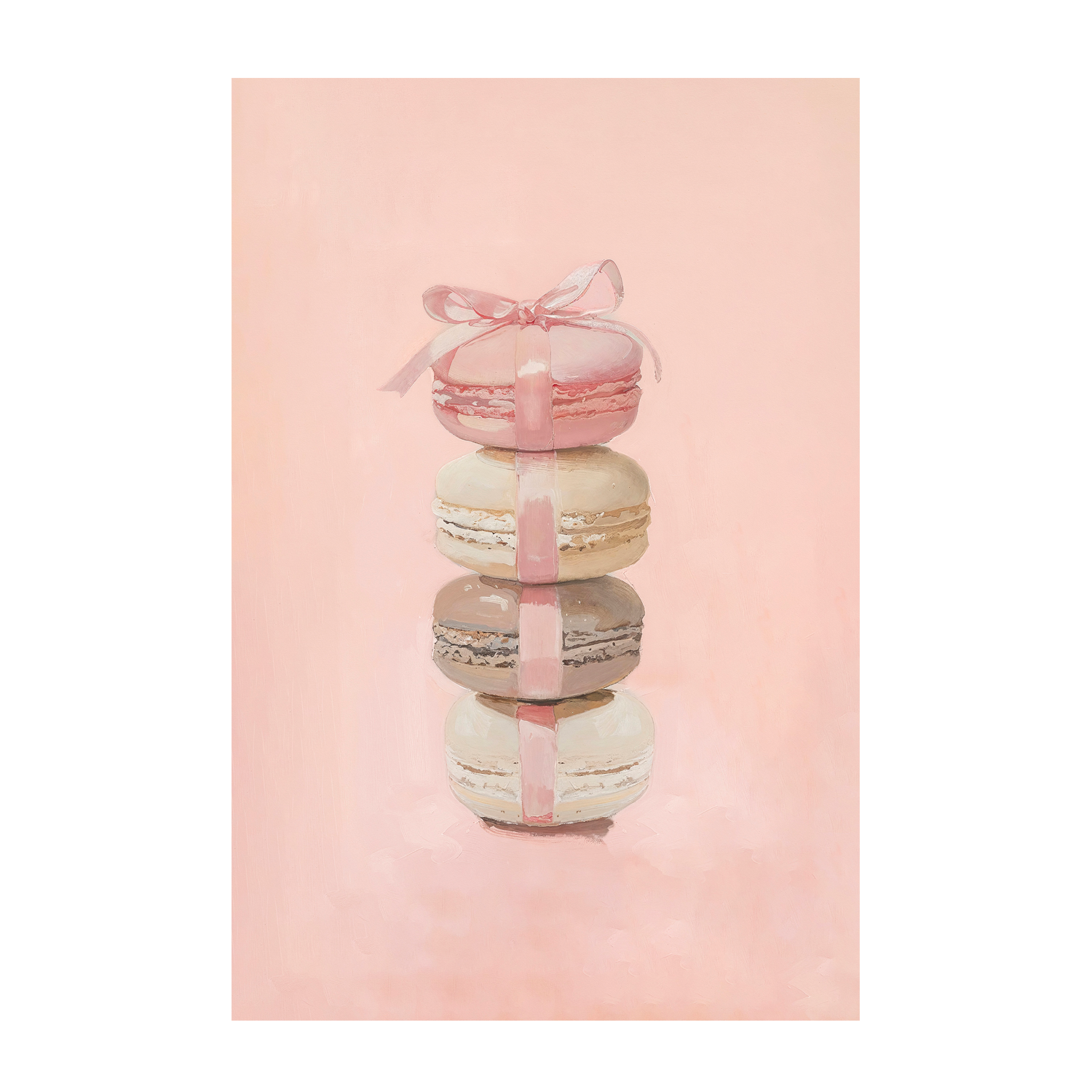 wall-art-print-canvas-poster-framed-Macarons , By Lady Hana-1