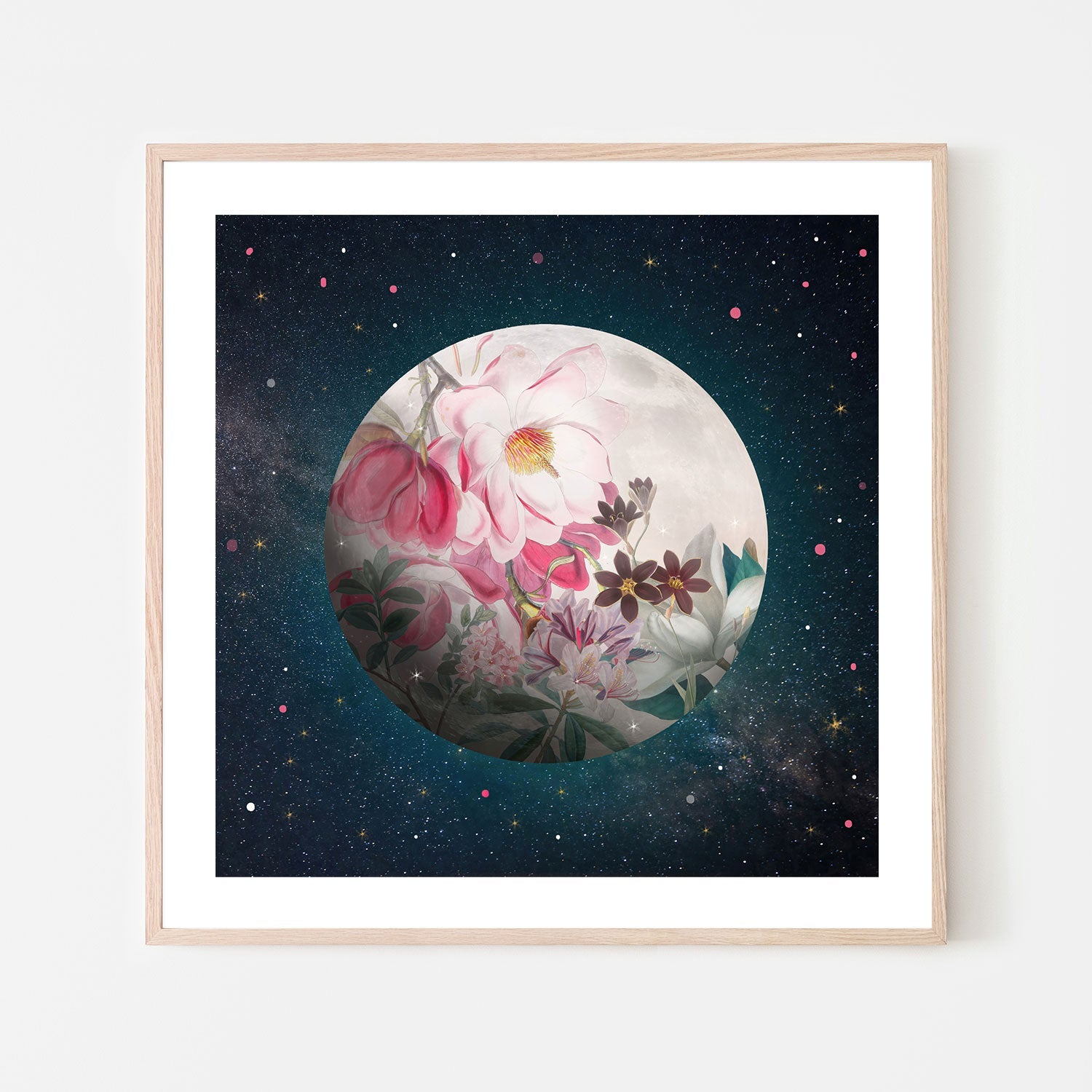 wall-art-print-canvas-poster-framed-Magnolia Moon , By Unratio-6