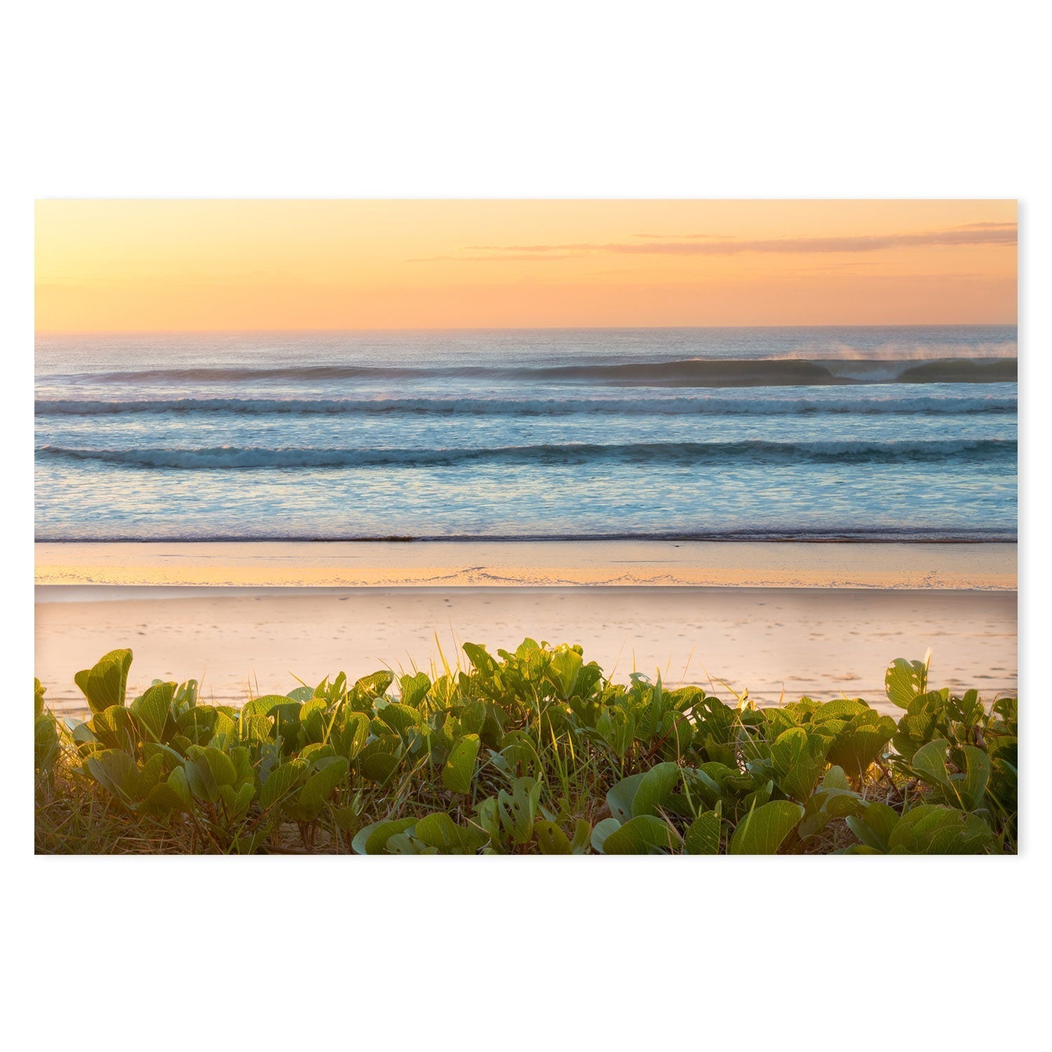 wall-art-print-canvas-poster-framed-Main-Beach, Gold Coast, Queensland , By Earth Sea & Me , By Earth Sea & Me-GIOIA-WALL-ART