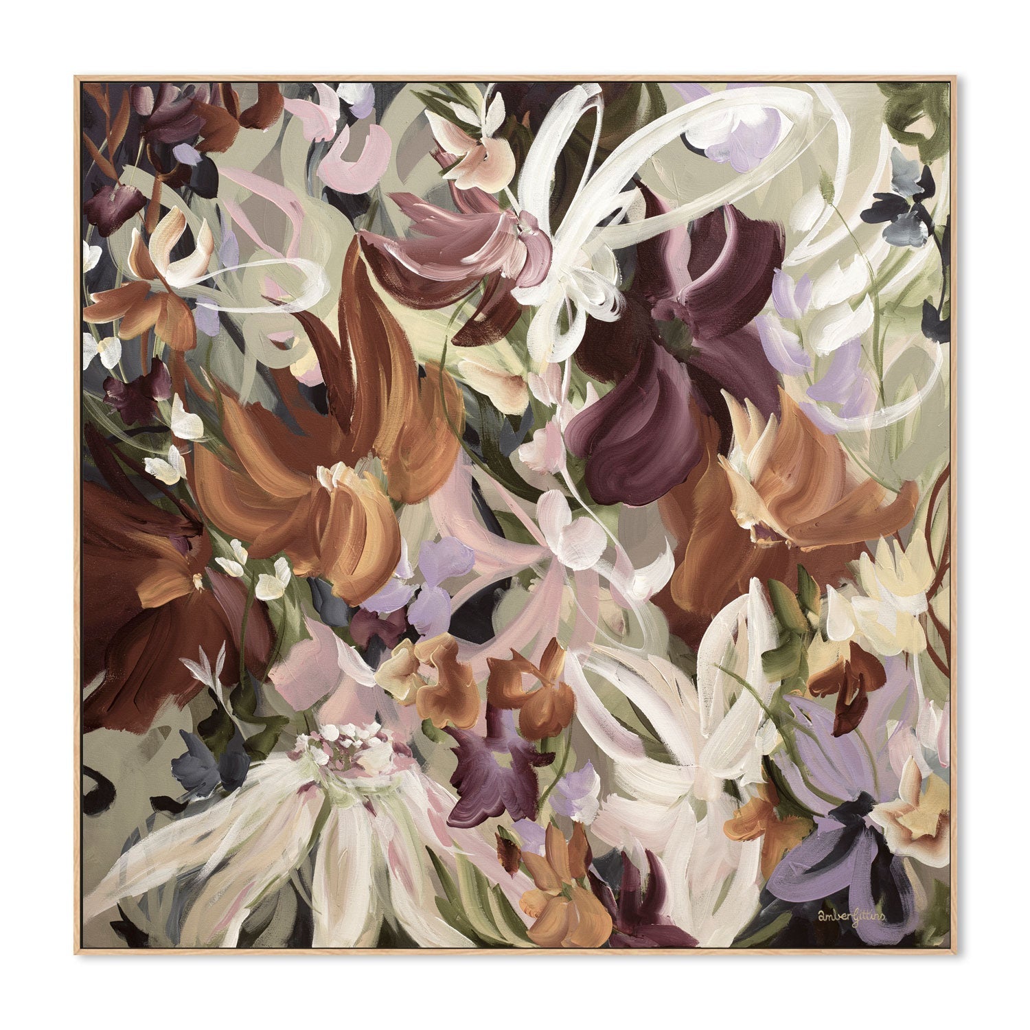 wall-art-print-canvas-poster-framed-Majestic Garden , By Amber Gittins-4