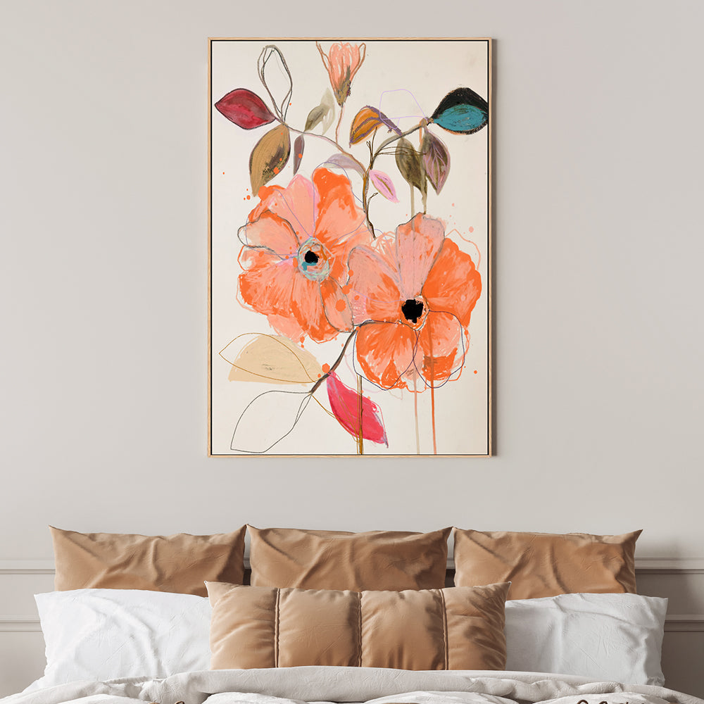 wall-art-print-canvas-poster-framed-Mandarin Lingers , By Leigh Viner-2