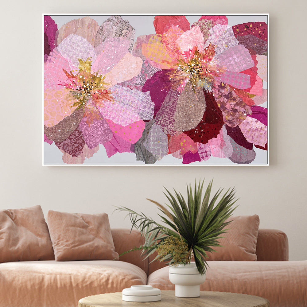 wall-art-print-canvas-poster-framed-Maria's Garden , By Leanne Daquino-GIOIA-WALL-ART