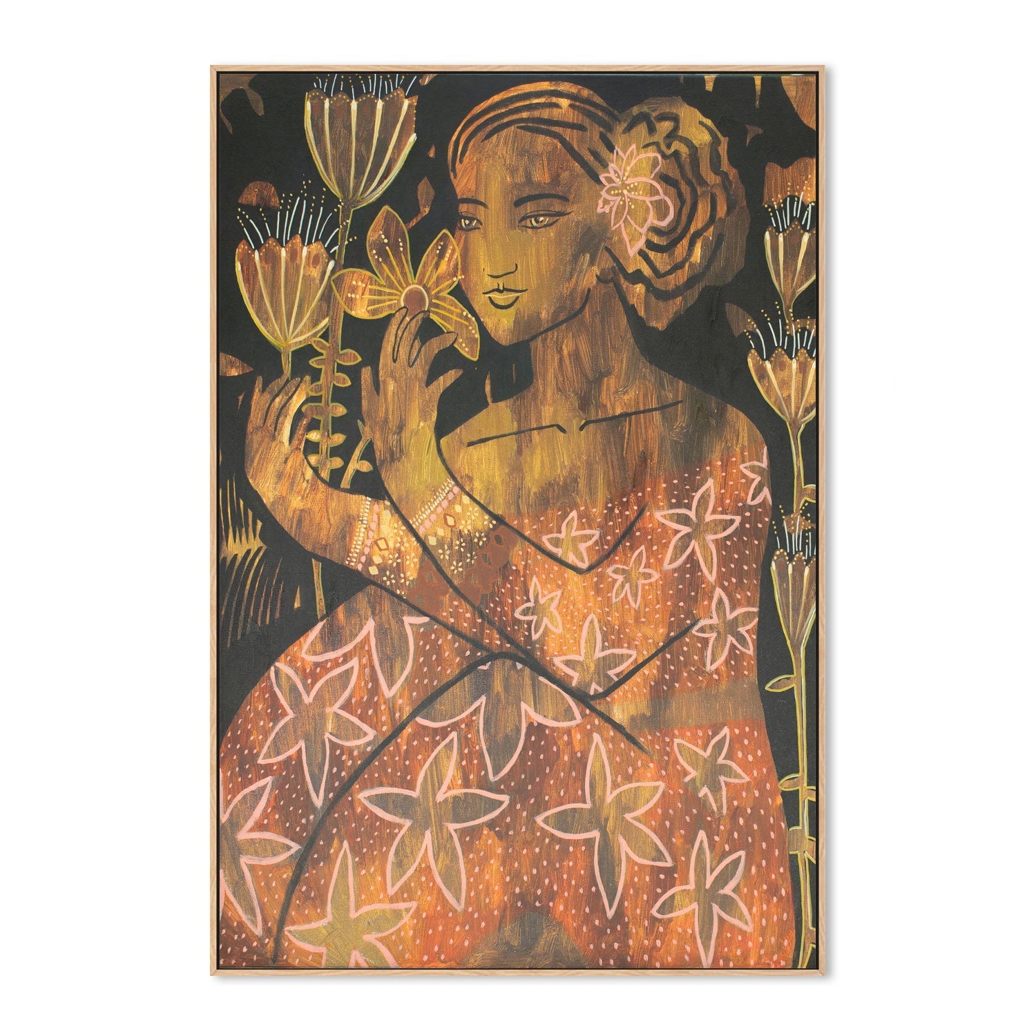 wall-art-print-canvas-poster-framed-Marigold , By Amanda Skye-4